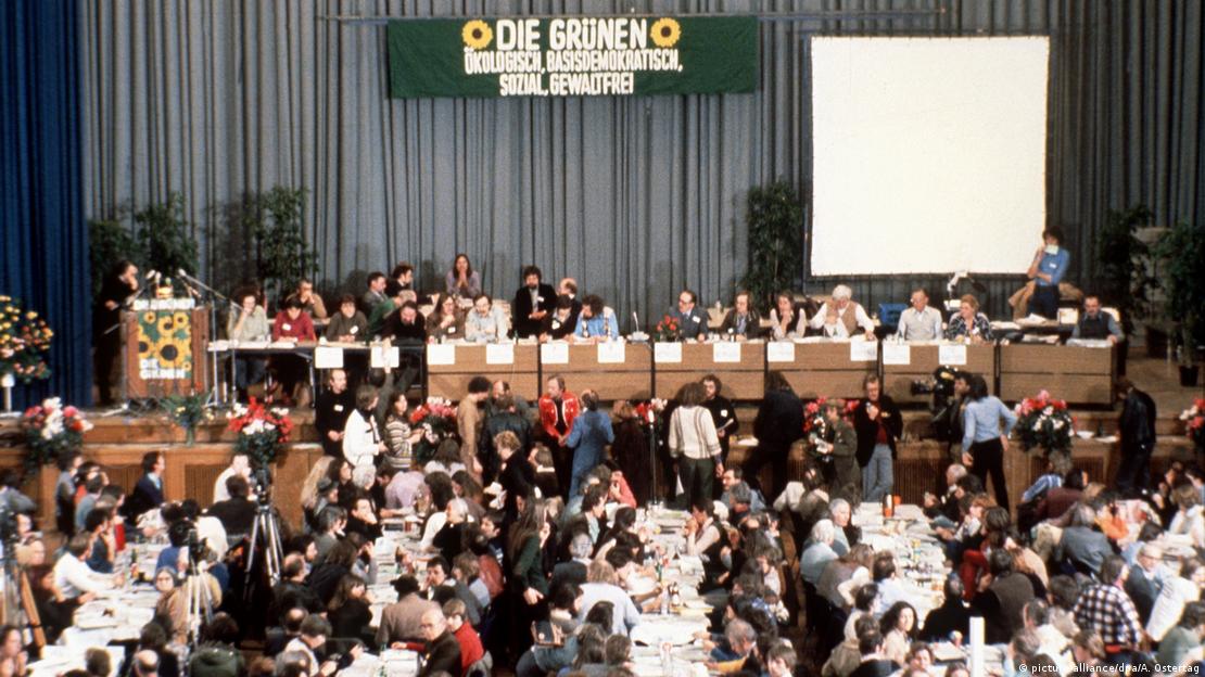 Ιδρυτικό Συνέδριο των Πρασίνων 13.01.1980, Καρλσρούη