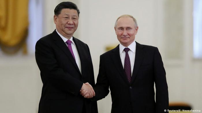 Russland Moskau | Präsidenten Wladimir Putin & Xi Jinping, China