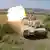 Blast from an M1A2 Abrams tank
