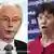 Belgian Prime Minister Herman Van Rompuy, left, and Catherine Ashton, right