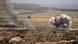 Syrien Idlib - Rauchwolke nach Bombenangriff Syrien Idlib - Rauchwolke nach Bombenangriff