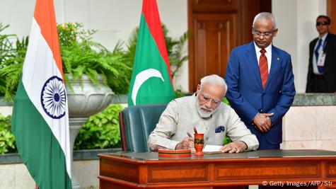 PM Modi reiterates India's support to Sri Lanka, Maldives