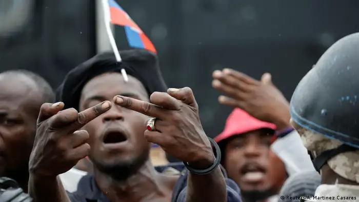 Haiti Port au Prince Anti Regierungsproteste