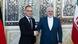 German Foreign Minister Heiko Maas shakes hands with Javad Zarif in Tehran German Foreign Minister Heiko Maas shakes hands with Javad Zarif in Tehran
