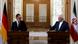 German Foreign Minister Maas and Iranian Foreign Minister Zarif in Tehran, June 2019 German Foreign Minister Maas and Iranian Foreign Minister Zarif in Tehran, June 2019