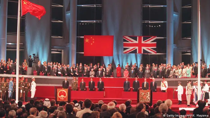 Hongkong 1997 | Zeremonie Übergabe Großbritannien an China