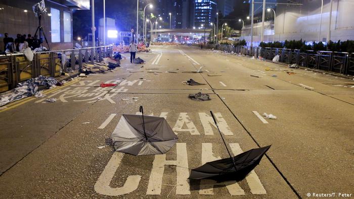 Hongkong Protest gegen Auslieferungen nach China & Ausschreitungen (Reuters/T. Peter)
