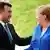 Angela Merkel und Zoran Zaev aus Nord-Mazedonien in  Berlin