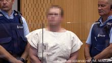 Attentäter von Christchurch plädiert auf nicht schuldig