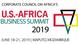 Logo of the 2019 U.S-Africa Business Summit Logo of the 2019 U.S-Africa Business Summit