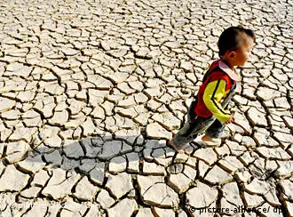 2009年，中国南部也曾经历严重旱情