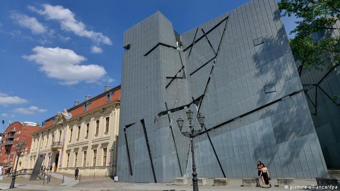 Außenansicht des Jüdischen Museums in Berlin 