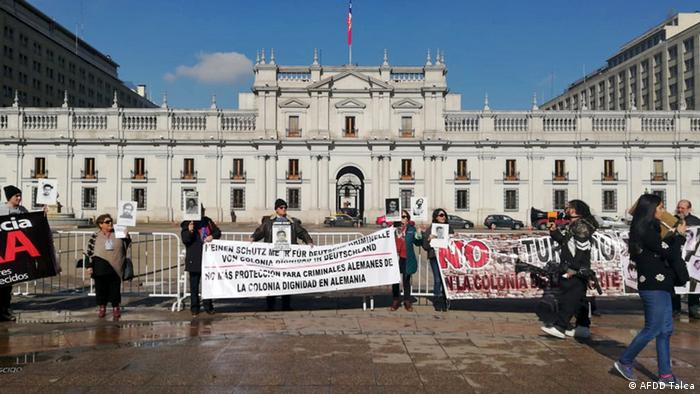 Chile Colonia Dignidad Opfer Protest