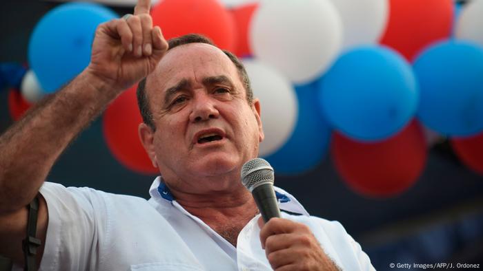 Guatemala Präsidentschaftskandidat Alejandro Giammattei