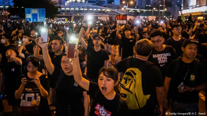 Hongkong Massenproteste gegen Regierung
