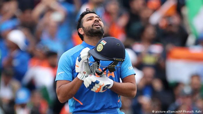 ICC Cricket World Cup - Indien v Pakistan | Rohit Sharma (picture-alliance/AP Photo/A. Rahi)