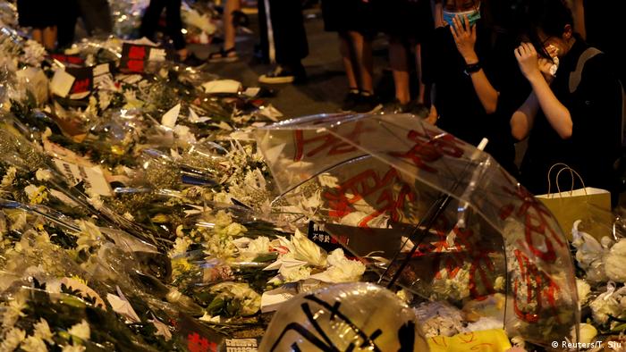 Hongkong Massenproteste gegen Regierung (Reuters/T. Siu)