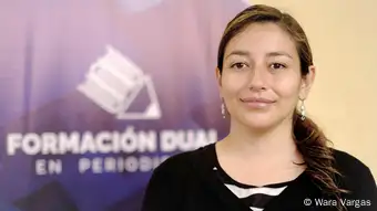 DW Akademie Bolivien Teilnehmer Lorena Amurrio