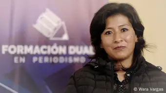 DW Akademie Bolivien Teilnehmer Yaskara Mendoza