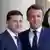 Emmanuel Macron (der) y Wolodímir Selenski en París, en una foto de archivo (17.06.2019)