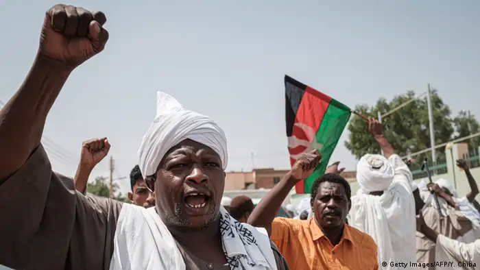 Sudan Demonstrationen in Omduran (Getty Images/AFP/Y. Chiba)