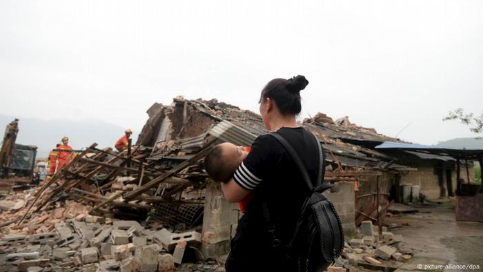 Zwolf Tote Bei Erdbeben In China Aktuell Asien Dw 18 06 2019