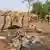 Un village Dogon au Mali après une attaque 