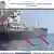U.S. Navy Handout Angeb. Beweisfotos Haftminen Öltanker