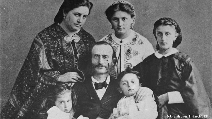 Jacques Offenbach im Kreis seiner Familie