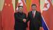 شی جینپینگ (راست)، رئیس جمهوری چین و کیم یونگ اون، رهبر کره شمالی شی جینپینگ (راست)، رئیس جمهوری چین و کیم یونگ اون، رهبر کره شمالی