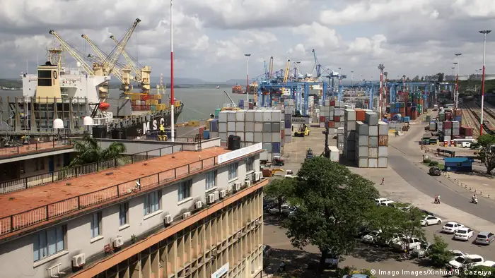 Kenia Hafen in Mombasa
