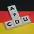 Scrabble spells out CDU and AFD 
