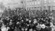 Protesto em Berlim em junho de 1919 contra assinatura do acordo de paz que concluiu a Primeira Guerra Protesto em Berlim em junho de 1919 contra assinatura do acordo de paz que concluiu a Primeira Guerra