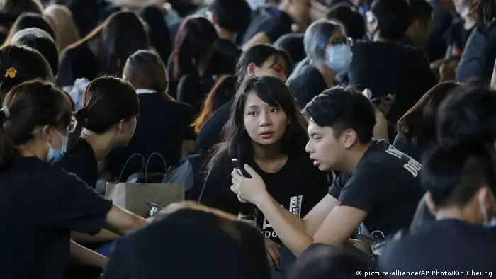 Hongkong Proteste gehen weiter
