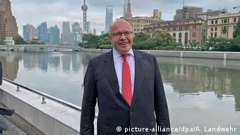 China Peter Altmaier in Shanghai