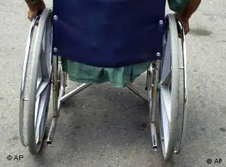 Rollstuhl Ausschnittvergrößerung