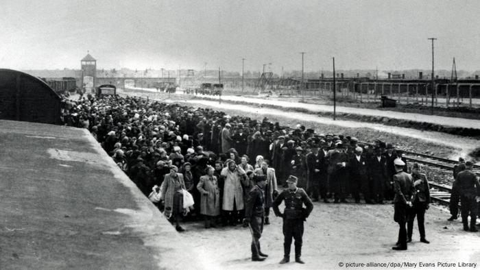 Arrival of Hungarian Jews in Auschwitz-Birkenau