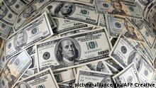 Close-up of US money |