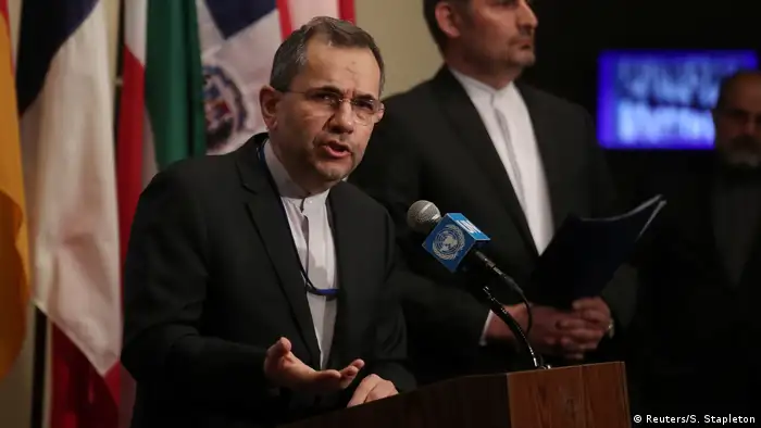USA | UN- Sicherheitsrat | Iranischer Botschafter Majid Takht Ravanchi (Reuters/S. Stapleton)