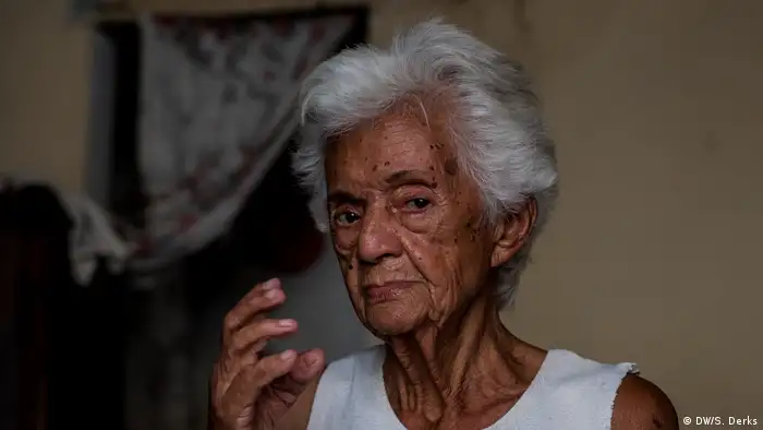 A Cuban woman in her home