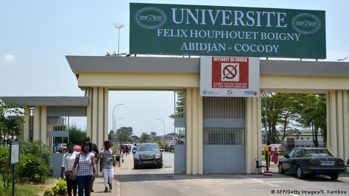 L'Université Felix Houphouet-Boigny-Universität à Abidjan