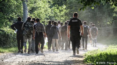 Bosnien Flüchtlinge aus Vucjak - Bihac (DW/D. Planert)