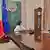 Премьер-министр Молдавии Майа Санду дает интервью корреспондетну DW Виталию Калугареану