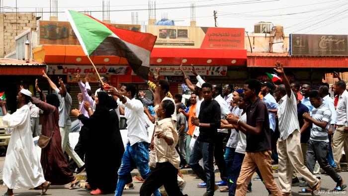 Sudan Khartum Massenproteste der Opposition