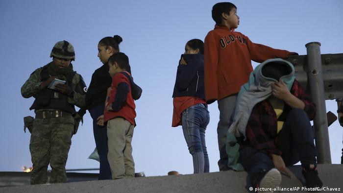Mexiko Migranten an der Grenze zu den USA