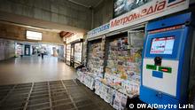 DWA #speakup barometer Ukraine Kiosk Zeitschriften, Fotograf: Dmytro Larin, Rechte DW Akademie