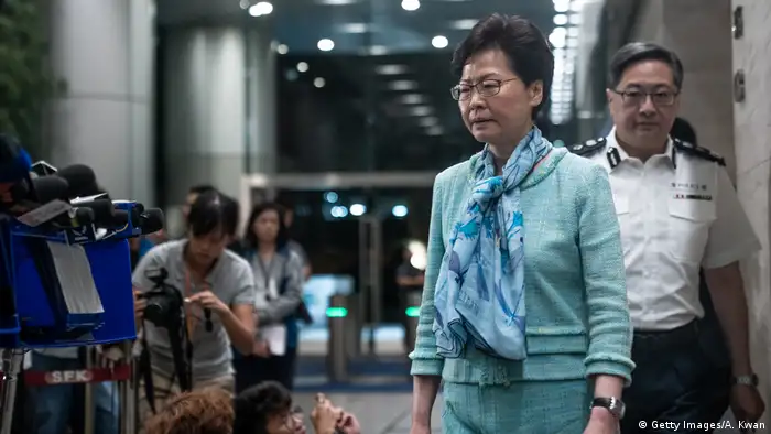 Hongkong Regierungschefin Carrie Lam (Getty Images/A. Kwan)