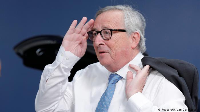 EU Gipfel in Brüssel Jean-Claude Juncker bei der Ankunft