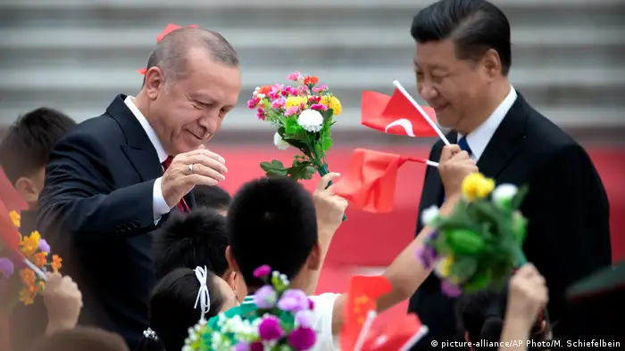 Peking Erdogan bei Xi Jinping