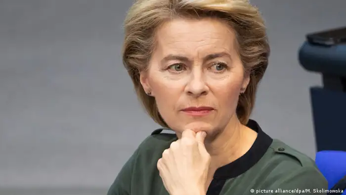 Ursula von der Leyen, ministra de Defensa de Alemania, designada presidenta de la Comisión Europea.